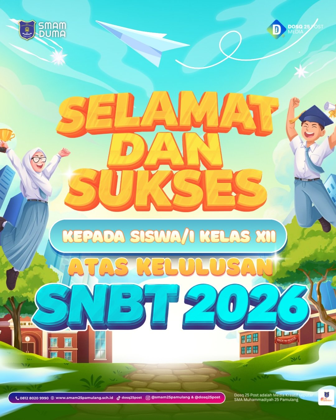 54 Siswa SMAMDuma Lolos SNBT 2026, Bukti Nyata Perjuangan dan Kerja Keras